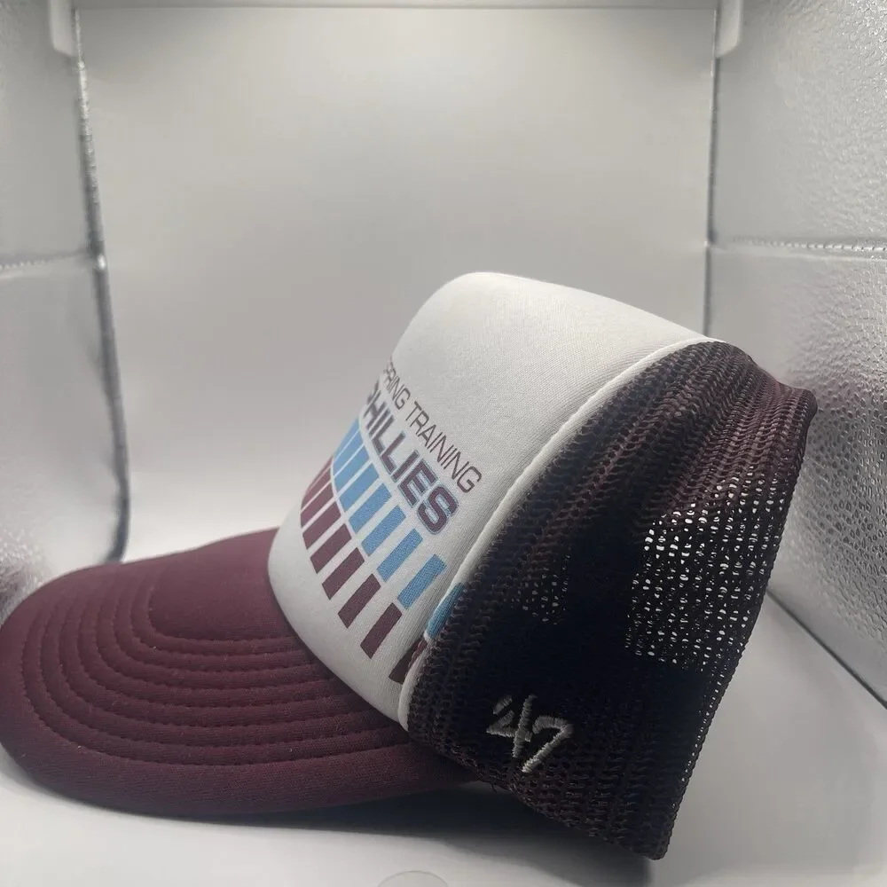 Philadelphia Phillies Spring Training MLB Hat One Size Maroon White Blue